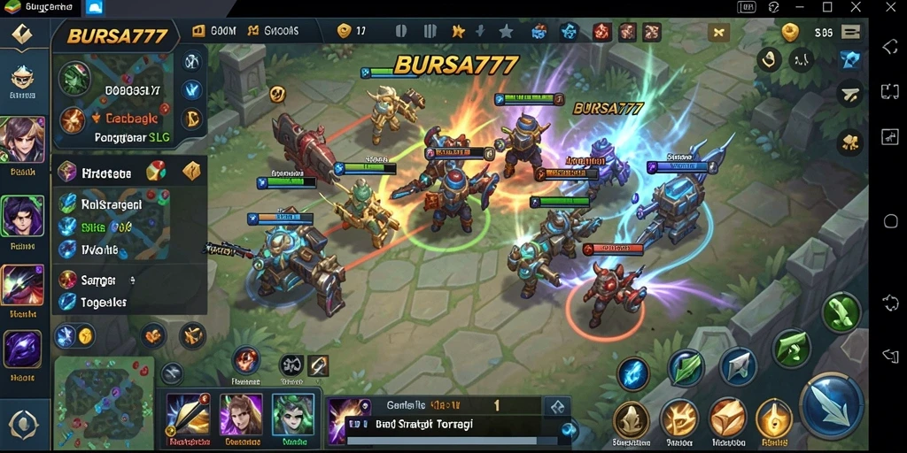 Tampilan gameplay BURSA777 yang seru dan menantang.