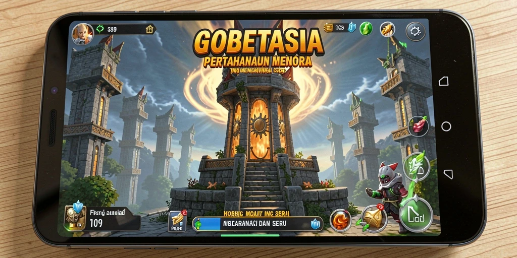 Tampilan screenshot gameplay GOBETASIA yang seru dan menegangkan.