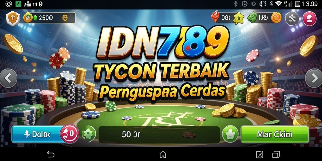 Tangkapan layar IDN789 menunjukkan antarmuka dan gameplay menarik.