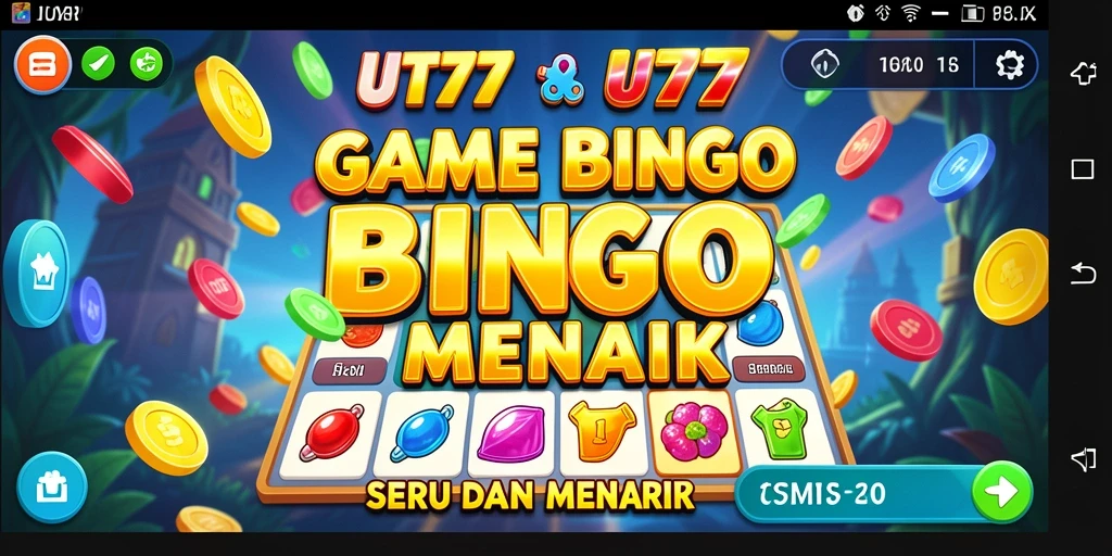 Tampilan gameplay UT77 yang mendebarkan dalam permainan Bingo.
