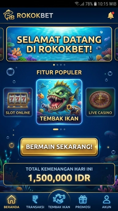 Proses unduh aplikasi rokokbet yang cepat dan efisien.